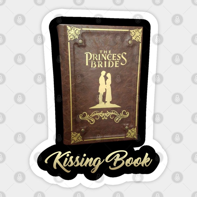 Princess Bride Kissing Book Sticker by Barn Shirt USA